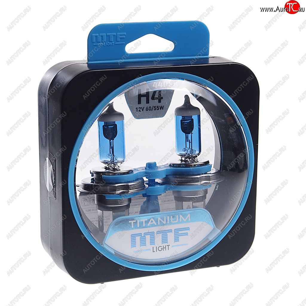 1 699 р. Лампа 12V H4 6055W P43t бокс (2шт.) Titanium MTF MTF htn1204  с доставкой в г. Кемерово
