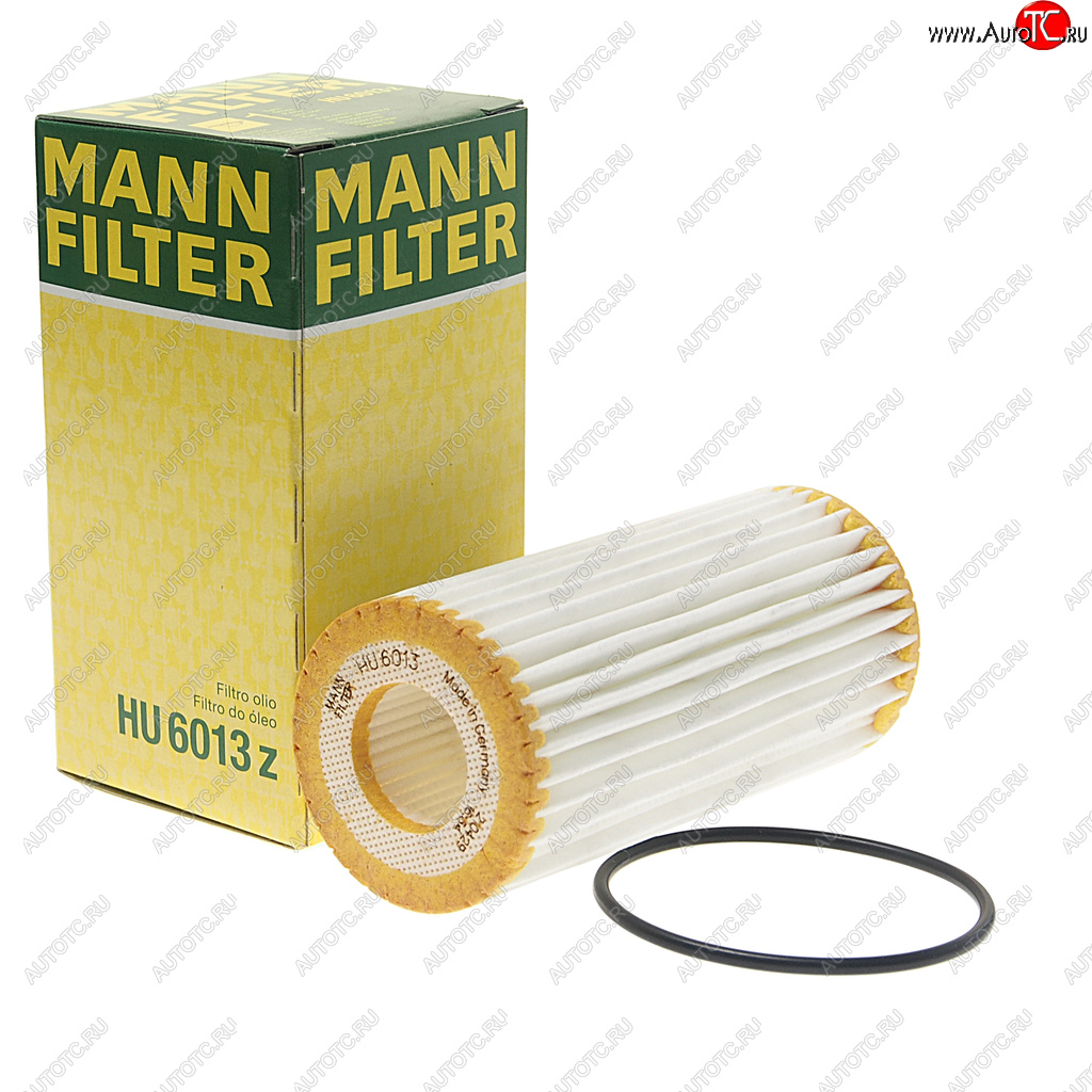 1 029 р. Фильтр масляный VW AUDI SEAT SKODA (12-) (1.82.0 TSITFSI) MANN MANN hu6013z  с доставкой в г. Кемерово