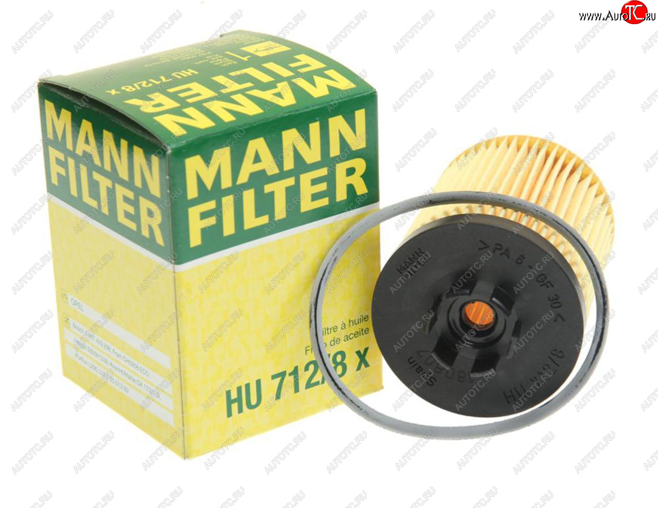 579 р. Фильтр масляный OPEL Corsa C,B,Astra H,C,Meriva (06-) (1.01.4) MANN MANN hu7128x  с доставкой в г. Кемерово
