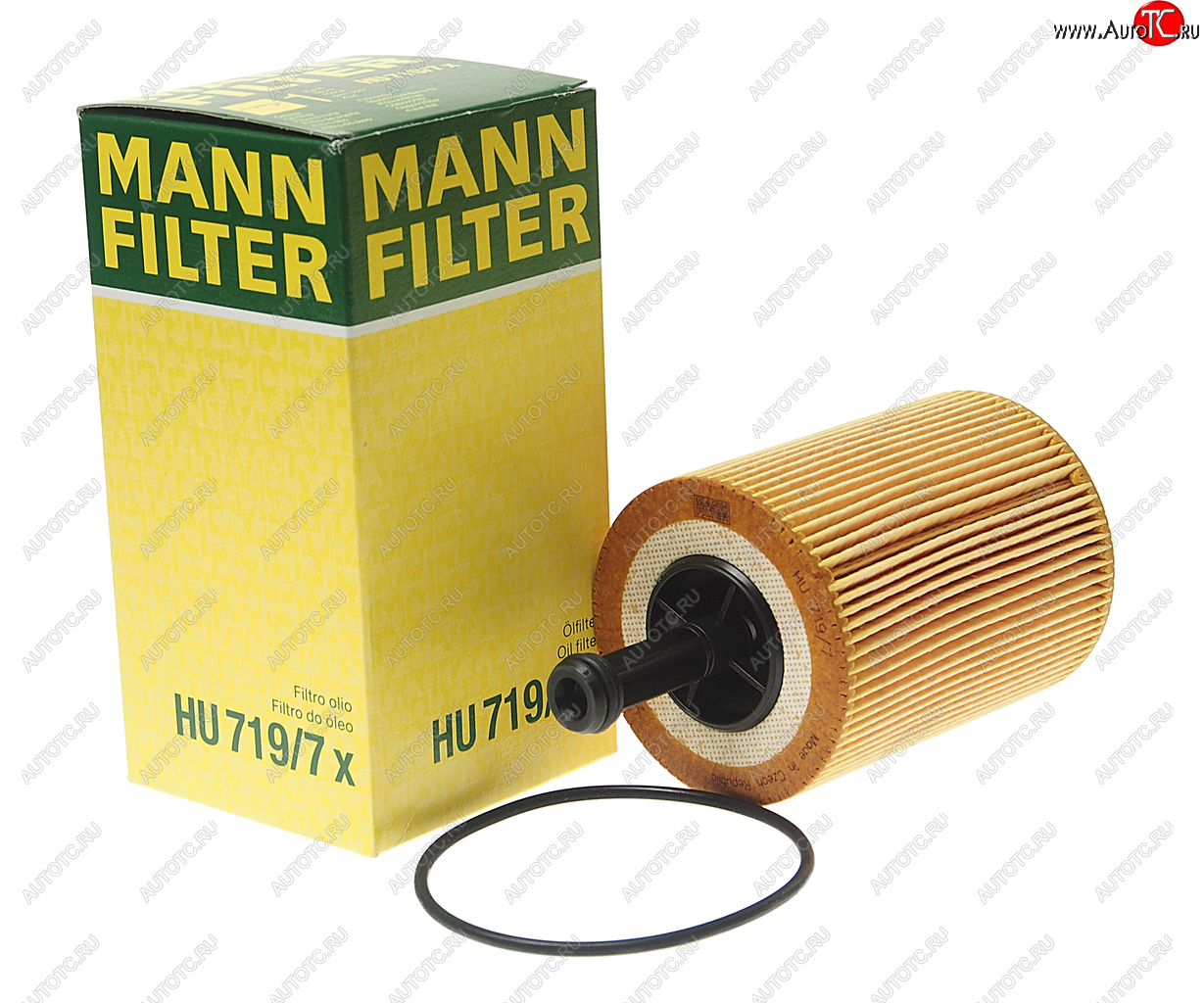 659 р. Фильтр масляный VW AUDI SKODA (1.92.0 TDI2.3) MANN MANN hu7197x  с доставкой в г. Кемерово