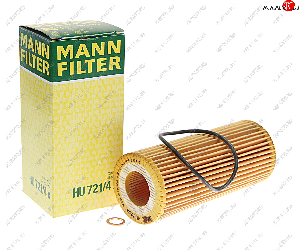 1 139 р. Фильтр масляный BMW 3 (E46,E90),5 (E60),X5 (E53) MANN MANN hu7214x  с доставкой в г. Кемерово