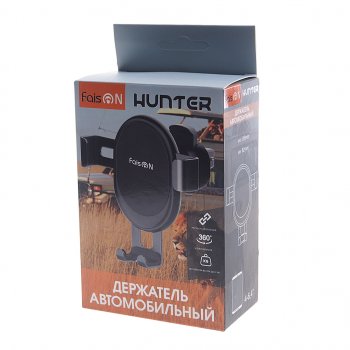 519 р. Держатель телефона на дефлектор FAISON FAISON hunter black  с доставкой в г. Кемерово. Увеличить фотографию 3