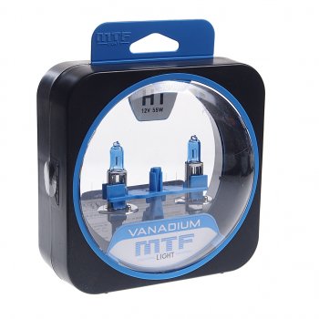 1 439 р. Лампа 12V H1 55W P14.5s бокс (2шт.) Vanadium MTF MTF hvn1201  с доставкой в г. Кемерово. Увеличить фотографию 1