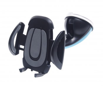 899 р. Держатель телефона универсальный 50-80мм SKYWAY SKYWAY hx-8013 blue  с доставкой в г. Кемерово. Увеличить фотографию 1