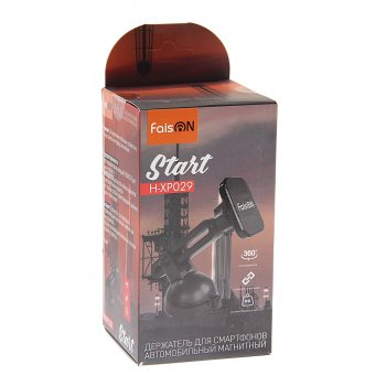 449 р. Держатель телефона универсальный магнитный FAISON FAISON h-xp029 black FAISON h-xp029 black  с доставкой в г. Кемерово. Увеличить фотографию 3