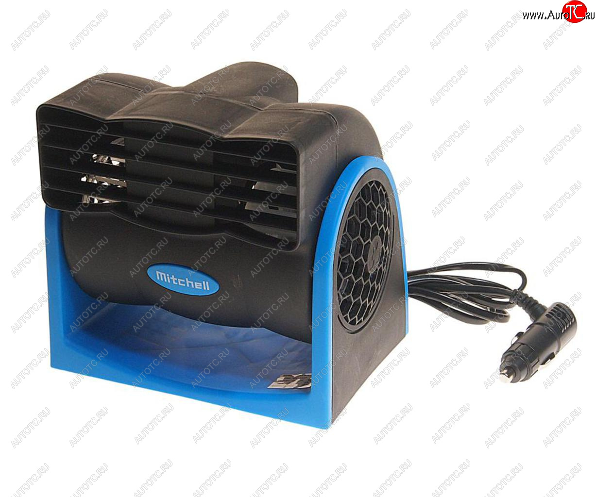 1 099 р. Вентилятор в салон 12V 130Вт синий MITCHELL MITCHELL hx-t301 dc12v blue  с доставкой в г. Кемерово