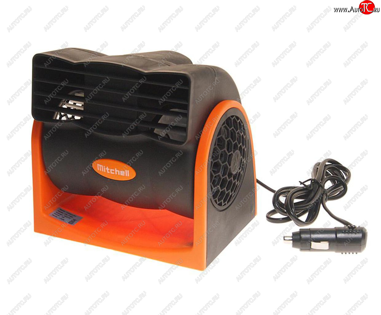 1 099 р. Вентилятор в салон 24V 150Вт оранжевый MITCHELL MITCHELL hx-t302 dc24v orange  с доставкой в г. Кемерово