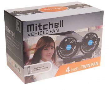 1 269 р. Вентилятор в салон 12V двойной на платформе синий MITCHELL MITCHELL hx-t307e dc12v blue  с доставкой в г. Кемерово. Увеличить фотографию 4