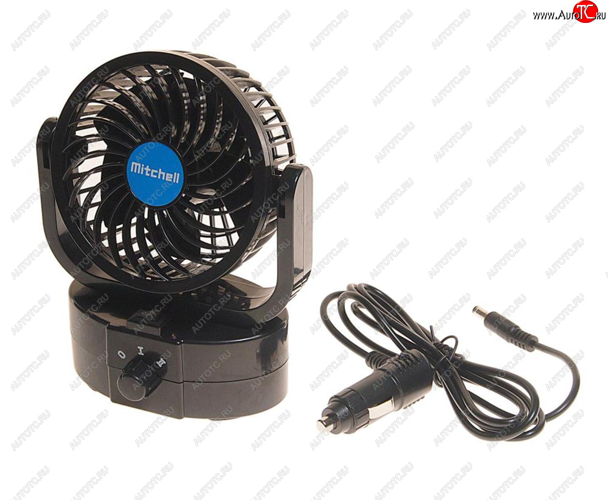 1 129 р. Вентилятор в салон 12V на платформе синий MITCHELL MITCHELL hx-t501 dc12v blue  с доставкой в г. Кемерово