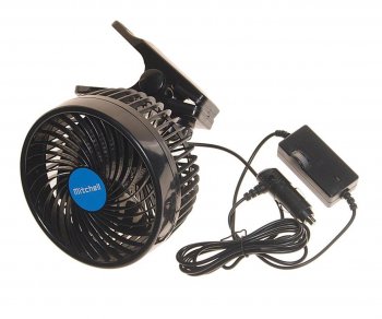 1 669 р. Вентилятор в салон 12V на прищепке синий MITCHELL MITCHELL hx-t603e dc12v blue  с доставкой в г. Кемерово. Увеличить фотографию 1