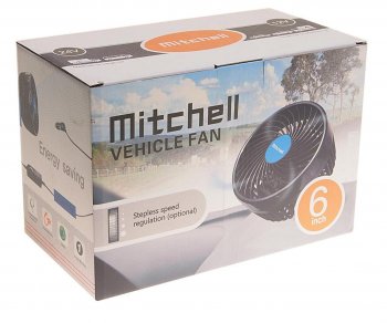 1 669 р. Вентилятор в салон 24V на присоске оранжевый MITCHELL MITCHELL hx-t704e dc24v orange  с доставкой в г. Кемерово. Увеличить фотографию 3