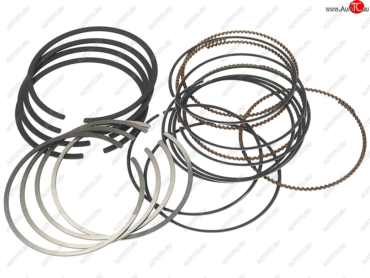 2 589 р. Кольца поршневые HYUNDAI Elantra,Solaris,i30 (06-) d+0.00 комплект на 4 поршня DOMINANT DOMINANT hy2300402b001  с доставкой в г. Кемерово