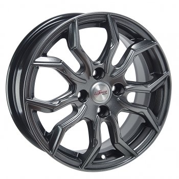 8 449 р. Диск колесный литой HYUNDAI Solaris KIA Rio R15 КС-1037 Бохо Хай вэй K&K ifree 4х100 ет42 d-54,1  с доставкой в г. Кемерово. Увеличить фотографию 1