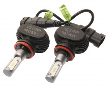 2 279 р. Лампа светодиодная 1224V H11 PGJ19-2 5100K (2шт.) I-Zoom OPTIMA OPTIMA i-h11  с доставкой в г. Кемерово. Увеличить фотографию 1