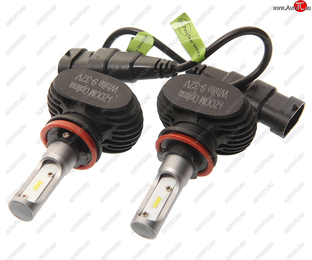 2 279 р. Лампа светодиодная 1224V H11 PGJ19-2 5100K (2шт.) I-Zoom OPTIMA OPTIMA i-h11  с доставкой в г. Кемерово