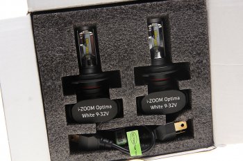 2 699 р. Лампа светодиодная 1224V H4 P43t 5100K (2шт.) I-Zoom OPTIMA OPTIMA i-h4  с доставкой в г. Кемерово. Увеличить фотографию 1
