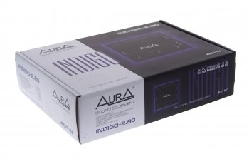 6 999 р. Усилитель автомобильный 2х80Вт AURA AURA indigo-2.80  с доставкой в г. Кемерово. Увеличить фотографию 4