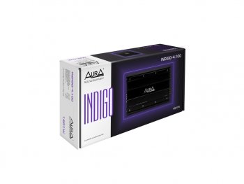 11 999 р. Усилитель автомобильный 4х100Вт AURA AURA indigo-4.100  с доставкой в г. Кемерово. Увеличить фотографию 2