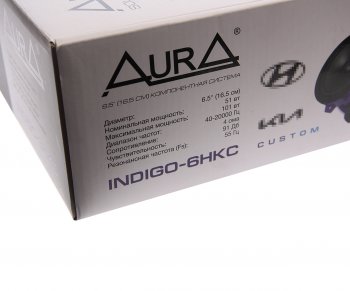 7 249 р. Колонки компонентные 6 (16см) 51Вт HYUNDAI SOLARIS (2017+) KIA RIO (2017+) AURA AURA indigo-6hkc  с доставкой в г. Кемерово. Увеличить фотографию 5