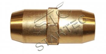 589 р. Соединитель трубки ПВХ,полиамид d=10х1.0мм прямой латунь STARTEC STARTEC inf.11.10  с доставкой в г. Кемерово. Увеличить фотографию 1