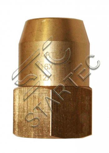 579 р. Соединитель трубки ПВХ,полиамид d=10x1.0мм (внутренняя резьба) М12х1.5 латунь STARTEC STARTEC inf.11.f1210  с доставкой в г. Кемерово. Увеличить фотографию 1