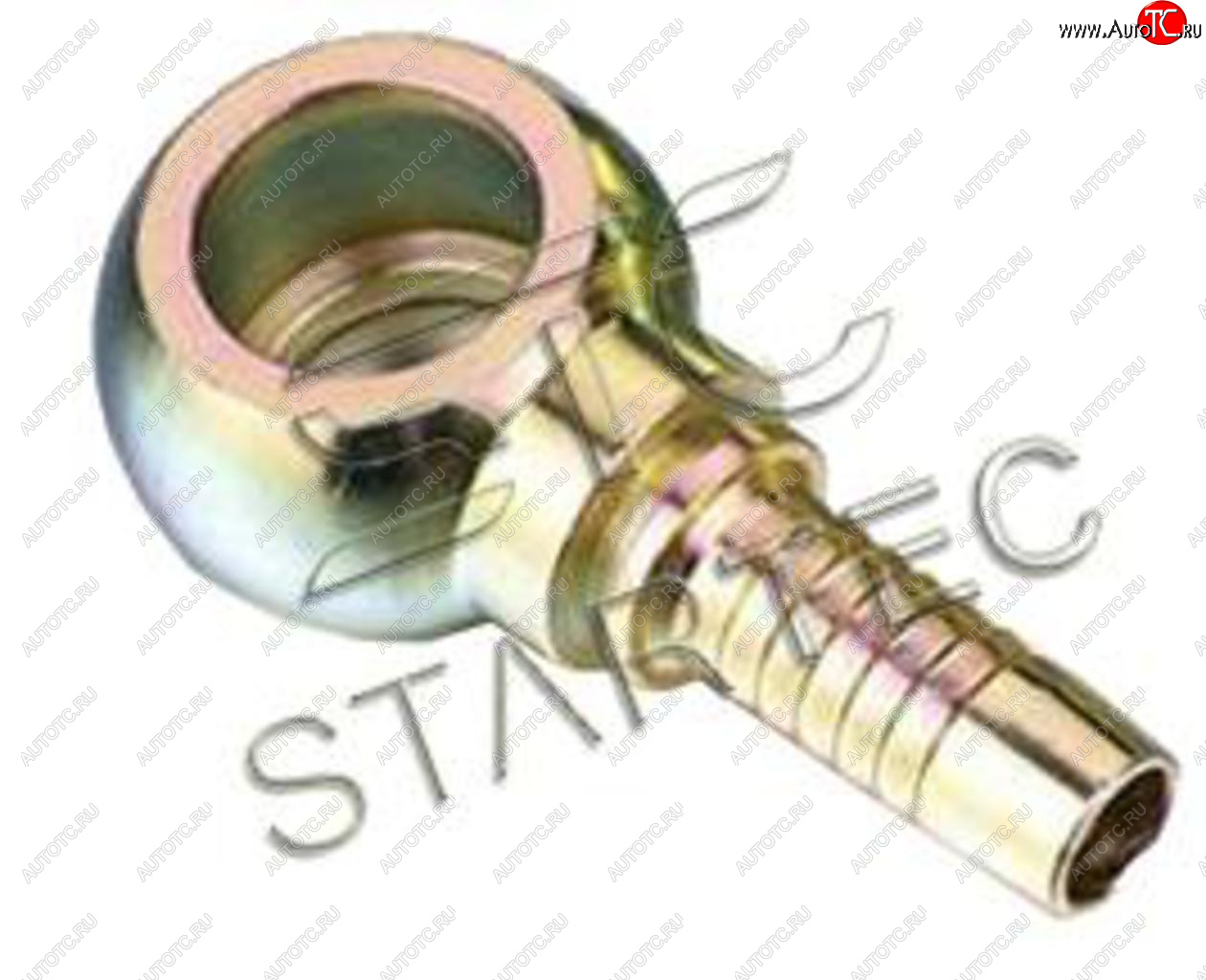 439 р. Штуцер М20x1.5 d=10мм под топливный болт латунь STARTEC STARTEC inf.31.m20d10  с доставкой в г. Кемерово