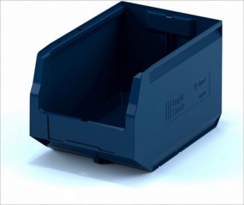 469 р. Лоток складской 350х225х200мм синий IPLAST IPLAST ip-272206  с доставкой в г. Кемерово. Увеличить фотографию 2