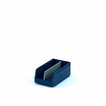 539 р. Лоток складской 400х225х150мм синий IPLAST IPLAST ip-366640  с доставкой в г. Кемерово. Увеличить фотографию 4