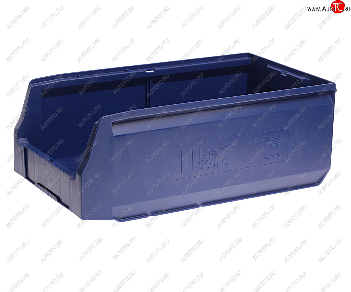 539 р. Лоток складской 400х225х150мм синий IPLAST IPLAST ip-366640  с доставкой в г. Кемерово