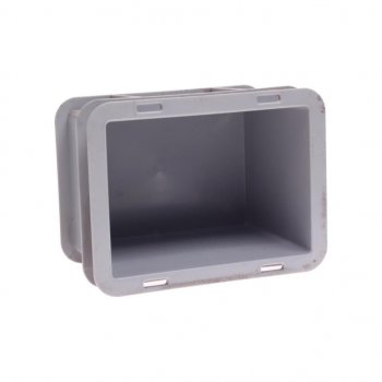 286 р. Ящик полимерный многооборотный 200х150х120мм серый IPLAST IPLAST ip-378727  с доставкой в г. Кемерово. Увеличить фотографию 2