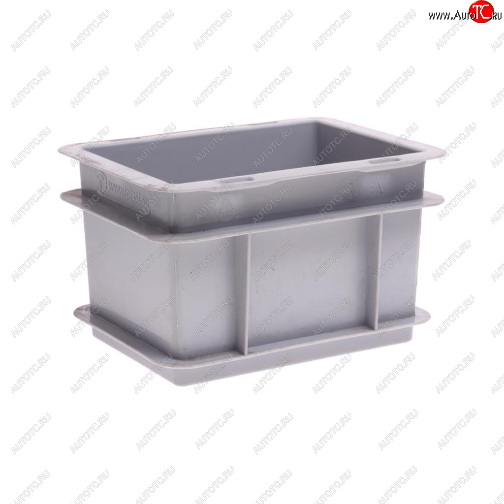 286 р. Ящик полимерный многооборотный 200х150х120мм серый IPLAST IPLAST ip-378727  с доставкой в г. Кемерово
