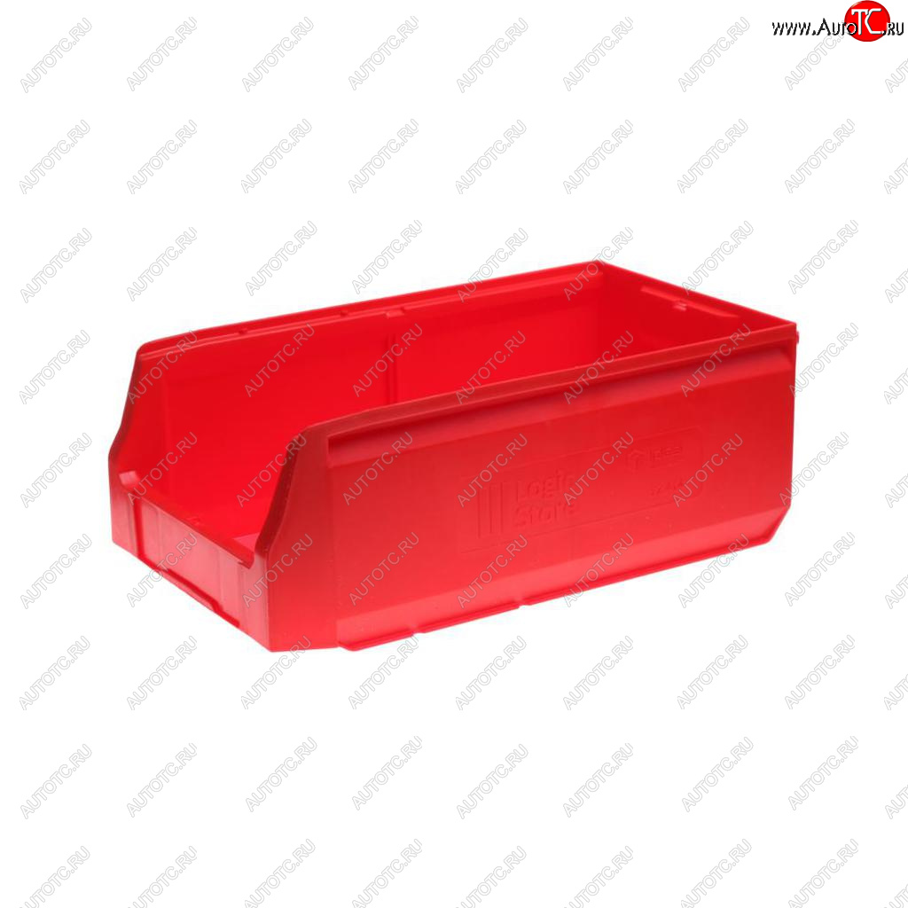 439 р. Лоток складской 350х225х200мм красный IPLAST IPLAST ip-378736  с доставкой в г. Кемерово