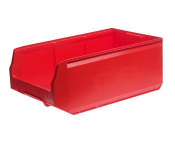 649 р. Лоток складской 500х300х200мм красный IPLAST IPLAST ip-378740  с доставкой в г. Кемерово. Увеличить фотографию 1