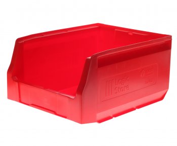399 р. Лоток складской 300х225х150мм красный IPLAST IPLAST ip-378747  с доставкой в г. Кемерово. Увеличить фотографию 1