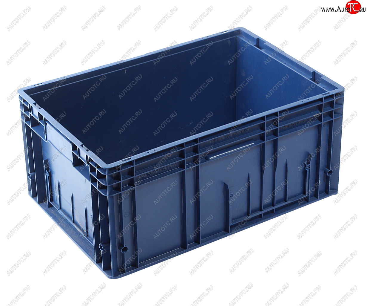 1 439 р. Ящик полимерный многооборотный 594х396х280мм синий IPLAST IPLAST ip-378844 IPLAST ip-378844  с доставкой в г. Кемерово