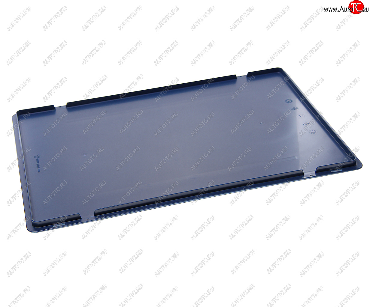 639 р. Крышка ящика полимерного 600х400мм синяя IPLAST IPLAST ip-406369  с доставкой в г. Кемерово