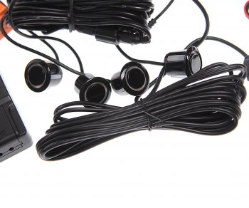 2 499 р. Датчик парковки d=19мм INTERPOWER INTERPOWER ip-415 (19mm) (4 датчика) black  с доставкой в г. Кемерово. Увеличить фотографию 2