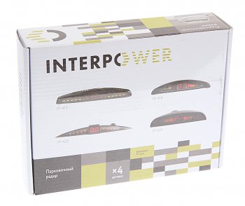 2 299 р. Датчик парковки d=19мм INTERPOWER INTERPOWER ip-415 (19mm) (4 датчика) silver  с доставкой в г. Кемерово. Увеличить фотографию 4