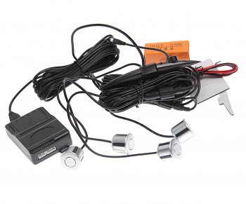 2 349 р. Датчик парковки d=21мм INTERPOWER INTERPOWER ip-422 silver  с доставкой в г. Кемерово. Увеличить фотографию 1