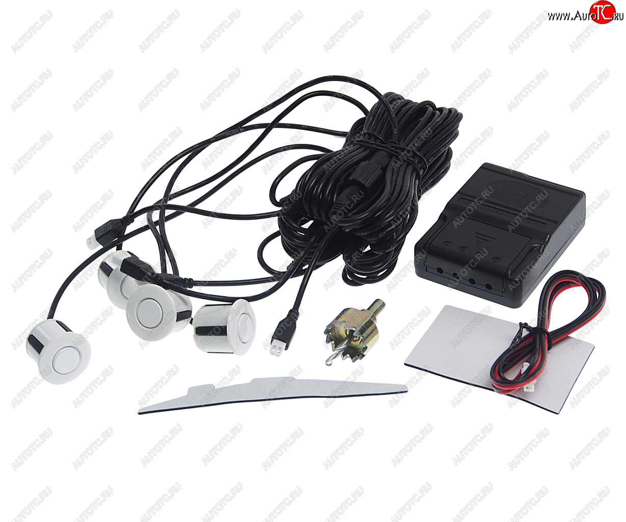 2 189 р. Датчик парковки d=21мм INTERPOWER INTERPOWER ip-422 white  с доставкой в г. Кемерово