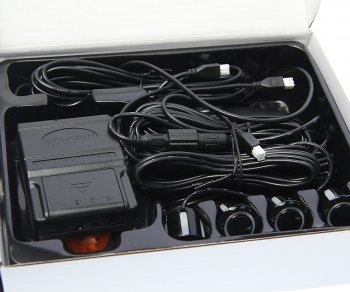 2 599 р. Датчик парковки d=19мм INTERPOWER INTERPOWER ip-430 black  с доставкой в г. Кемерово. Увеличить фотографию 3