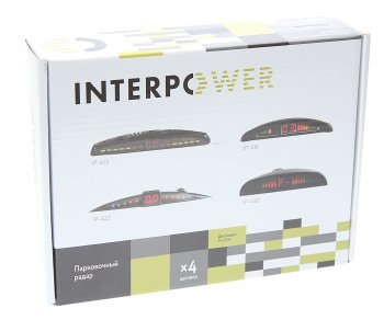 2 599 р. Датчик парковки d=19мм INTERPOWER INTERPOWER ip-430 black  с доставкой в г. Кемерово. Увеличить фотографию 4