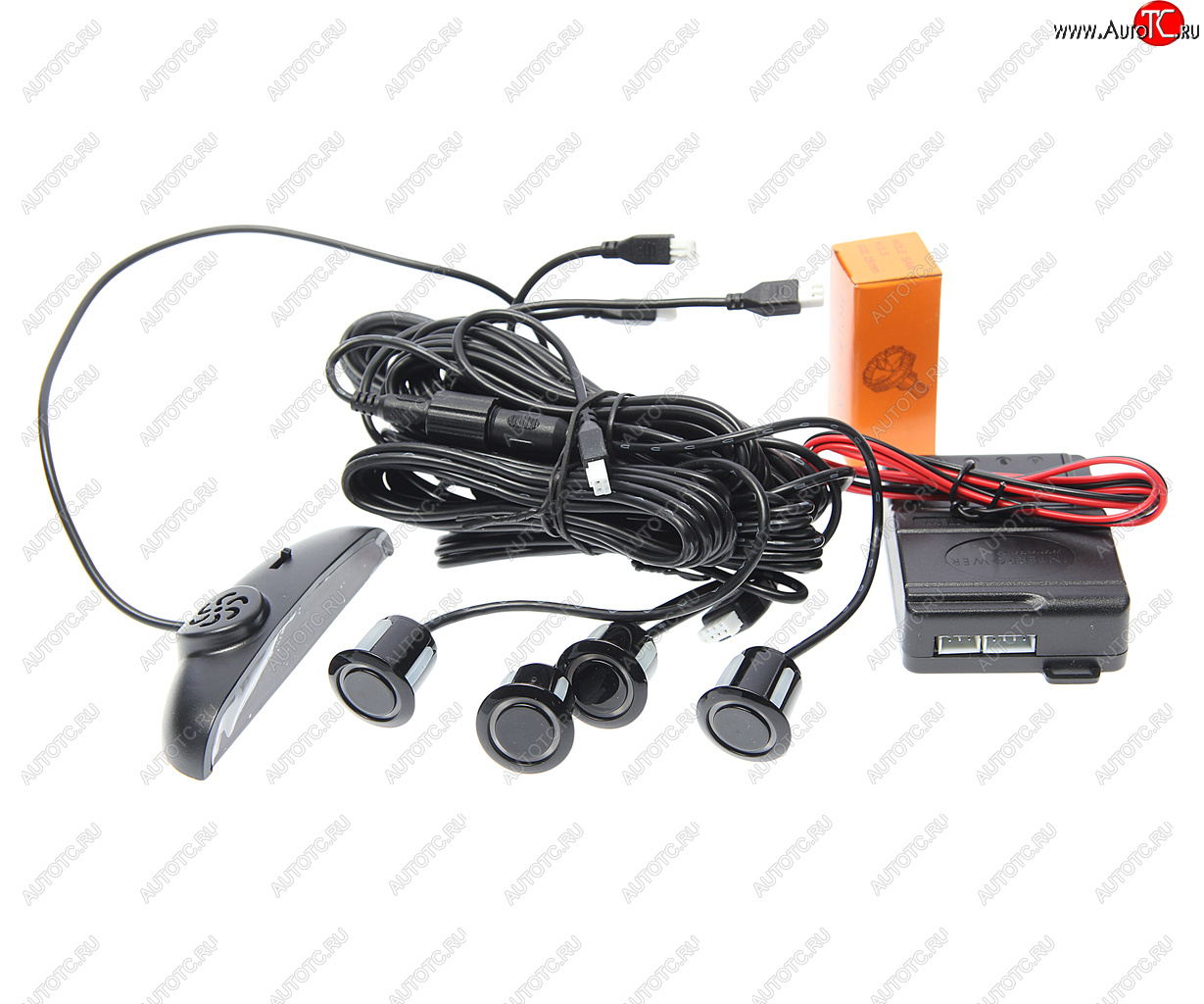 2 599 р. Датчик парковки d=19мм INTERPOWER INTERPOWER ip-430 black  с доставкой в г. Кемерово