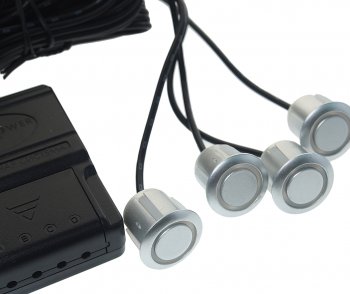 2 499 р. Датчик парковки d=19мм INTERPOWER INTERPOWER ip-430 silver  с доставкой в г. Кемерово. Увеличить фотографию 2