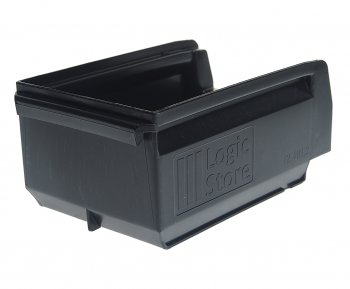87 р. Лоток складской 165х100х75мм черный IPLAST IPLAST ip-566415  с доставкой в г. Кемерово. Увеличить фотографию 2