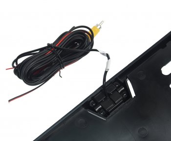 2 599 р. Камера заднего вида автомобильная в рамке знака номерного INTERPOWER INTERPOWER ip-616  с доставкой в г. Кемерово. Увеличить фотографию 4