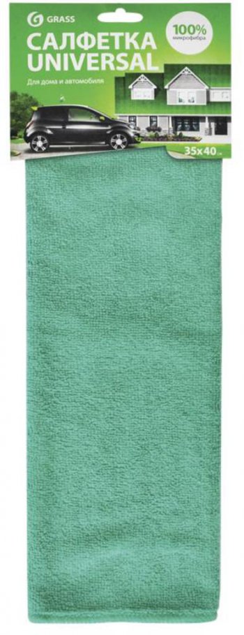 100 р. Салфетка микрофибра универсальная 35х45см (1шт.) GRASS GRASS it-0306  с доставкой в г. Кемерово. Увеличить фотографию 1