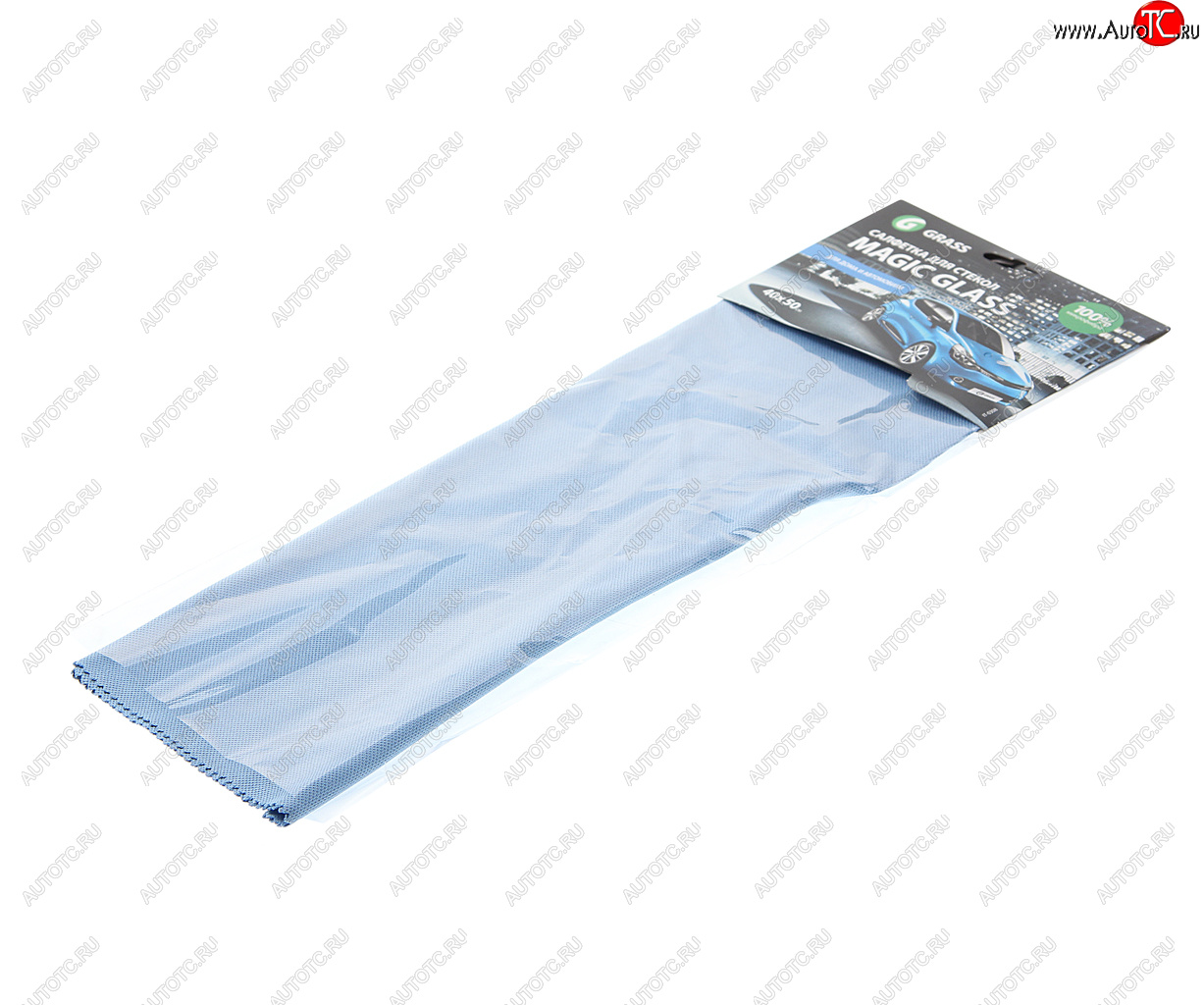 161 р. Салфетка микрофибра для стекол 40х50см (1шт.) Magic Glass GRASS GRASS it-0308  с доставкой в г. Кемерово