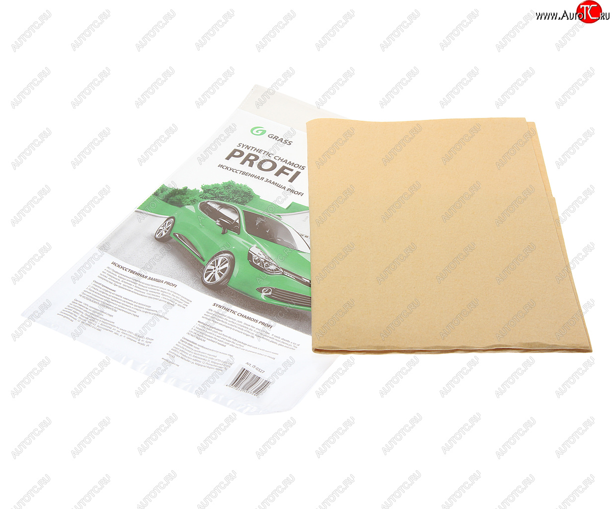 659 р. Салфетка замша синтетическая универсальная 50х45см Profi GRASS GRASS it-0327  с доставкой в г. Кемерово
