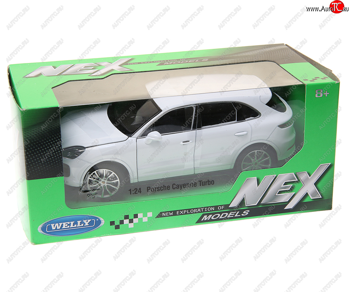 2 699 р. Модель автомобиля PORSCHE Cayenne Turbo металлическая (1:24) WELLY WELLY item no.24092w  с доставкой в г. Кемерово